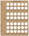Roosevelt Dimes Replacement Page (1984 - 2005)