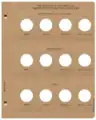 Statehood Quarters DC & Territories w/proof Replacement Page 1 DC 2009 P-Guam 2009 S Sil. Pr.