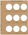 American Eagle Silver Dollars Replacement Page (1986 - 1994)