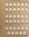 Jefferson Nickels With Proof Replacement Page (2017 - 2029)