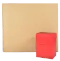 Bulk Flip-top Card Box - Red