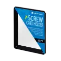 1 Card Screw Card Holder 35pt - Black Border