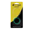 EvoCore Silver Round Silicone Ring Fit Coin Holder - 39mm (Green)