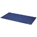 Desk Mat with Stitched Edges - 14 x 24 (Cobalt Blue)