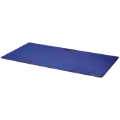 Desk Mat with Stitched Edges - 15.75 x 31.5  (Cobalt Blue)