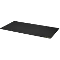 Desk Mat with Stitched Edges - 15.75 x 31.5 (Black)