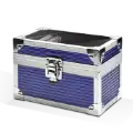 Falcon Series 10 Slab Box - Clear Top - Blue