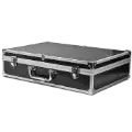 Falcon Series 100 Slab Box  - Front Handle  - Diamond Pattern / Black