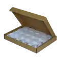 1 oz Gold Eagle 32mm direct fit EvoCore coin holders - (L dia) / 50 per box.