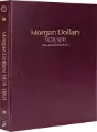 Morgan Dollars 1878-1891 Date & Mintmark Set Prestige Coin Album (Burgundy)