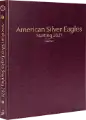 American Silver Eagles Starting 2021, Date Set P, S & W (Burgundy)