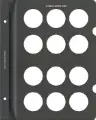 Blank Page, Large Dollar (Black)