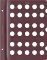 Blank Page, Cent (Burgundy)