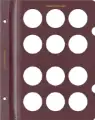 Blank Page, Large Dollar (Burgundy)