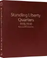 Standing Liberty Quarters: 1916-1930 Date and Mintmark Set (Burgundy)