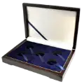 Guardhouse Wood Display Box - GH-W1300 - Holds 5 Small Guardhouse coin capsules