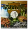 National Park Quarters Foam Map