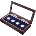 Guardhouse Glass-top Wood Display Box -GH-W1800: (4S)