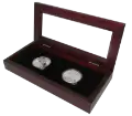 Guardhouse Glass-top Wood Display Box -GH-W1800: (2L)