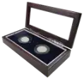 Guardhouse Glass-top Wood Display Box -GH-W1800: (2XL)