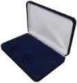 Velvet Coin Display Box Holds 4L Capsules