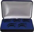 Velvet Coin Display Box - Holds 5L Capsules
