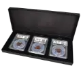 3 Slab Paperboard Certified Coin Gift Box