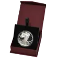Folding Coin Capsule Box with Magnetic Lid and Stand Insert - Large Capsule
