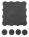 39mm Foam Slug for Medallion and ASE Tubes (100 Pack)