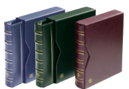 Grande Classic 3 Ring Certified Coin Slab Album with Slip Case (4 Pages) Blue