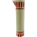 Nested Preformed Penny Tube Coin Wrappers