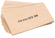 Flat Half Dollar Coin Wrappers