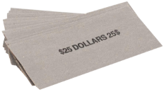 Flat Small Dollar Coin Wrappers