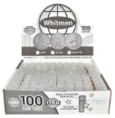 Round Coin Tube-Nickel, 100/box