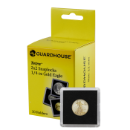1/4 Oz American Gold Eagle 2x2 Tetra Snaplock Coin Holder - 10 per pack
