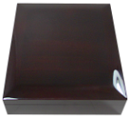 Oversized NGC Slab Box with Dome Lid and Piano Finish