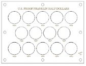 U.S. Proof Franklin Half Dollars