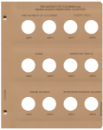 Statehood Quarters DC & Territories Replacement Page 1 DC 2009 - NMI 2009-D