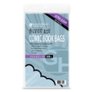 Shield Bag for Thicker Silver Comic Books (Wide Size) - 7 1/4 x 10 1/2