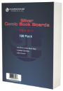 Silver Wide Comic Book Boards (7 1/8 x 10 1/2) - 100 Pack
