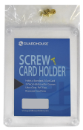 1 Trading Card 4 Screw Card Holder 35pt - Clear