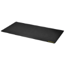 Desk Mat with Stitched Edges - 14 x 24 (Black)