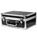 Falcon Series 36 Slab Box - Front Handle  - Diamond Pattern / Black