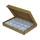 Silver Round 39mm Direct-Fit EvoCore Coin Holders-50 per pack (L dia Ring-Fit) / 50 per box.