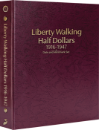 Liberty Walking Half Dollars 1916-1947, Date & Mintmark Set P, D & S (Burgundy)