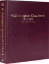 Washington Quarters 1932-1964, Date & Mintmark Set P, D & S (Burgundy)