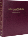 Jefferson Nickels 1938-2003, Date & Mintmark Set P, D & S (Burgundy)