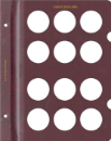 Blank Page, Large Dollar (Burgundy)