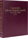 Canada Silver Maple Leafs: Starting 1988 Date Set (Burgundy)