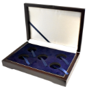 Guardhouse Wood Display Box - GH-W1300 - Holds 5 Small Guardhouse coin capsules